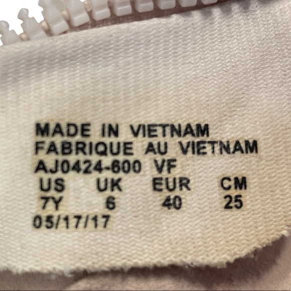 Nike SF AF1  Mid urban utility mauve pink zip hi-tops - Picture 9 of 9